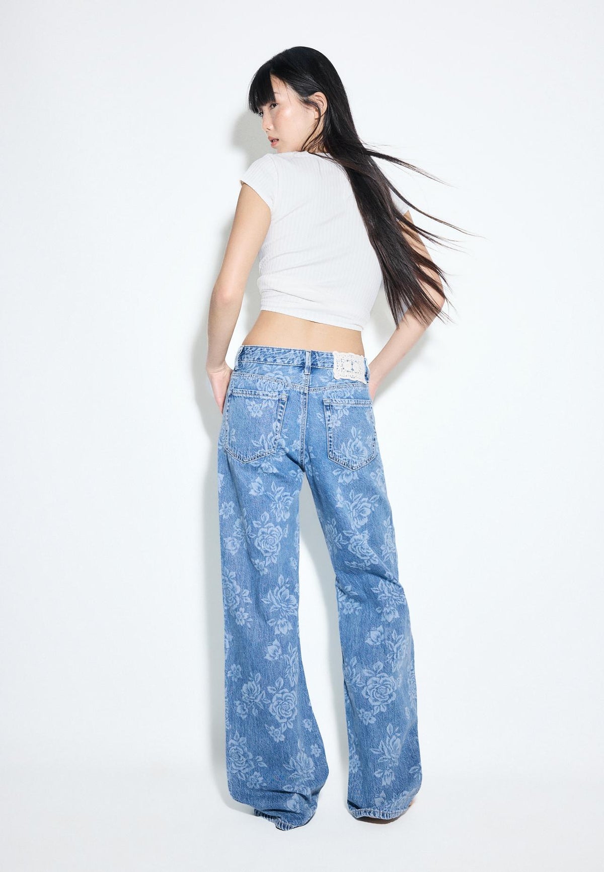 Stradivarius wide leg fit